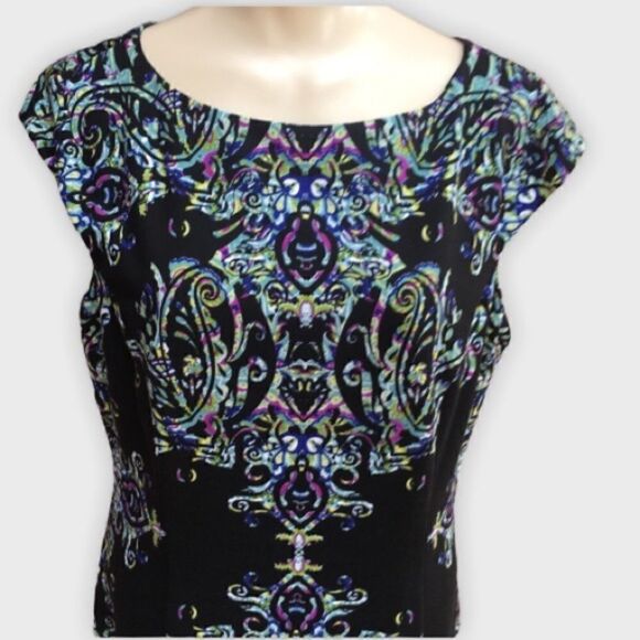 Stitch Fix wisp Damask Color Block Bodycon Dress - Picture 3 of 8